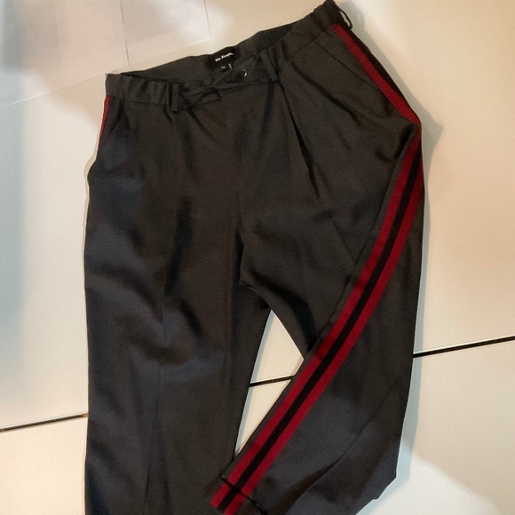The Kooples Tailor Athletic Sports Pants - Super Grey NWT Size 50